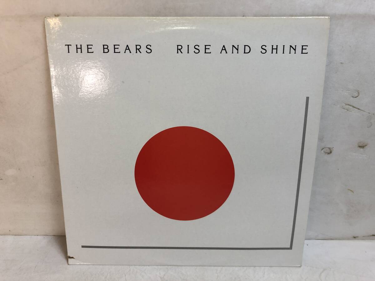 50724S 輸入盤 12inch LP★THE BEARS/RISE AND SHINE★IRS-42139拍卖
