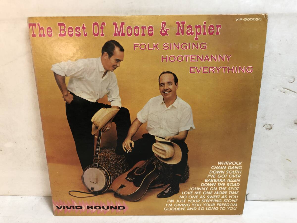 50725S 見本盤 12inch LP★ムーア&ネピア/THE BEST OF MOORE AND NAPIER★VIP-5050拍卖