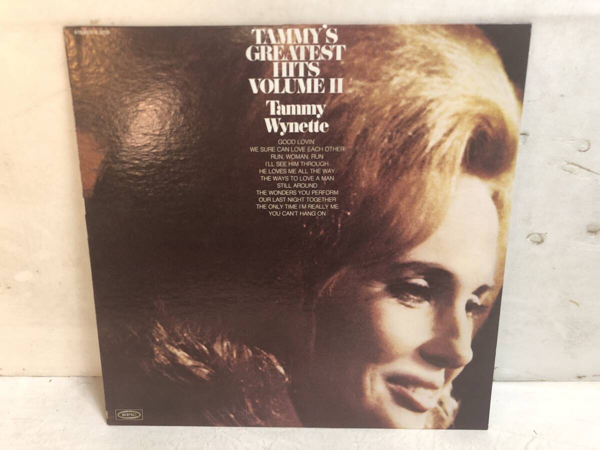 50726S US盤 12inch LP★TAMMY WYNETTE/TAMMY'S GREATEST HITS, VOLUME Ⅱ★E 30733拍卖