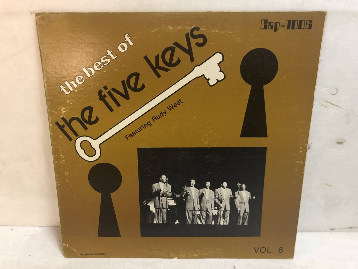 50726S 輸入盤 12inch LP★THE FIVE KEYS/THE BEST OF THE FIVE KEYS★CAP-1006拍卖