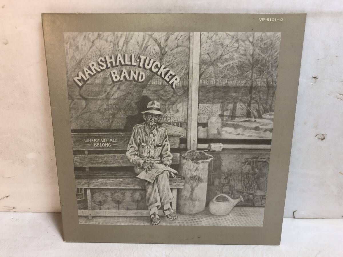 50727S 12inch 2LP★マーシャル・タッカー・バンド/THE MARSHALL TUCKER BAND/WHERE WE ALL BELONG★VIP-5101~2拍卖