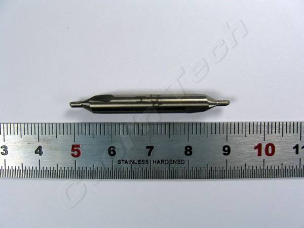 センタードリル φ2mm 旋盤 ボール盤 フライス盤の精密下穴用拍卖