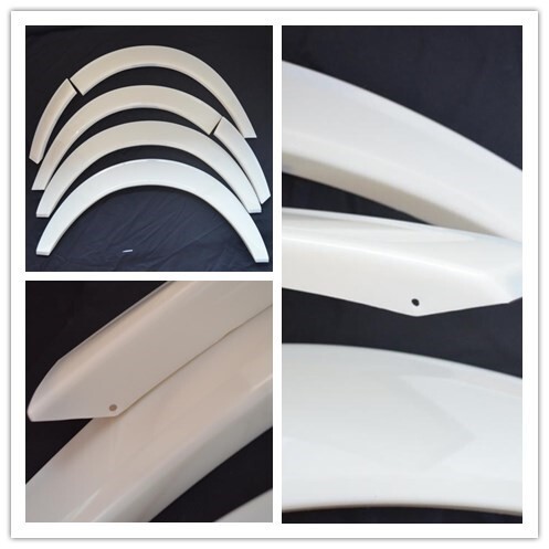 ハイエース 200系 オーバーフェンダー 未塗装1台分 フロントダウン 出幅 車高調整 足回り拍卖