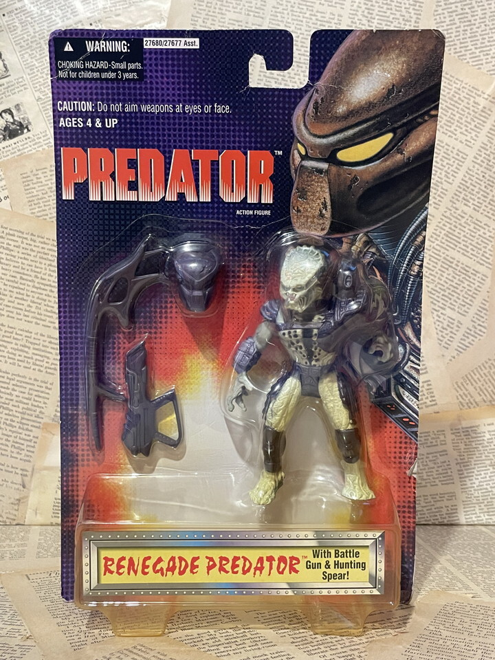 ☆1990年代/プレデター/アクションフィギュア/即決ビンテージ/ケナー/映画/Kenner/Predator/Action Figure(Renegade/MOC) MO-444拍卖