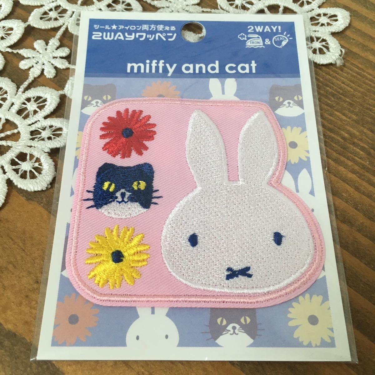 新品  送料110 ミッフィー 新品 アイロンワッペン ワッペン拍卖