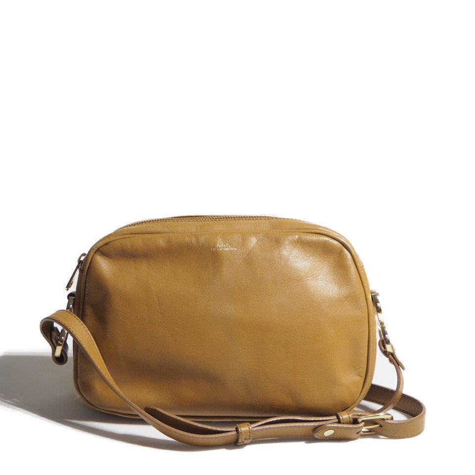 P8442R7 ▼APC アーペーセー▼ SAC BLANCHE カウレザー ショルダーバッグ ベージュ / A.P.C. レディース レザーバッグ 牛革拍卖