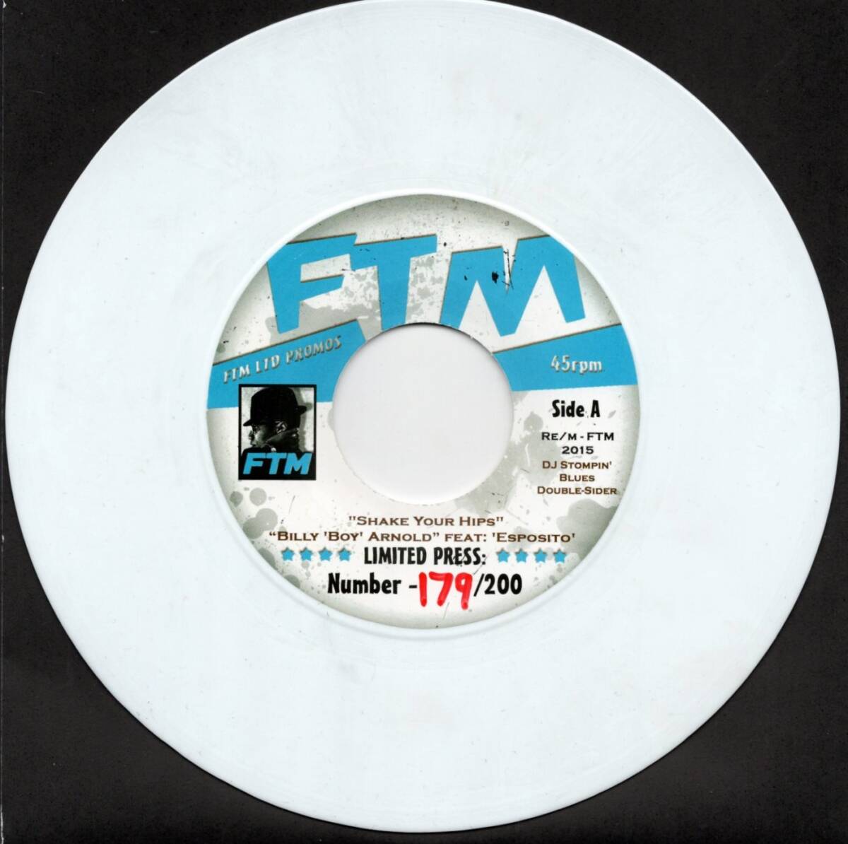 貴重盤 / BILLY BOY ARNOLD - SHAKE YOUR HIPS / JOHN LEE HOOKER (FTM ltd 45') / Club DJ Blues Boppers Twin-Spin / ロカビリー拍卖