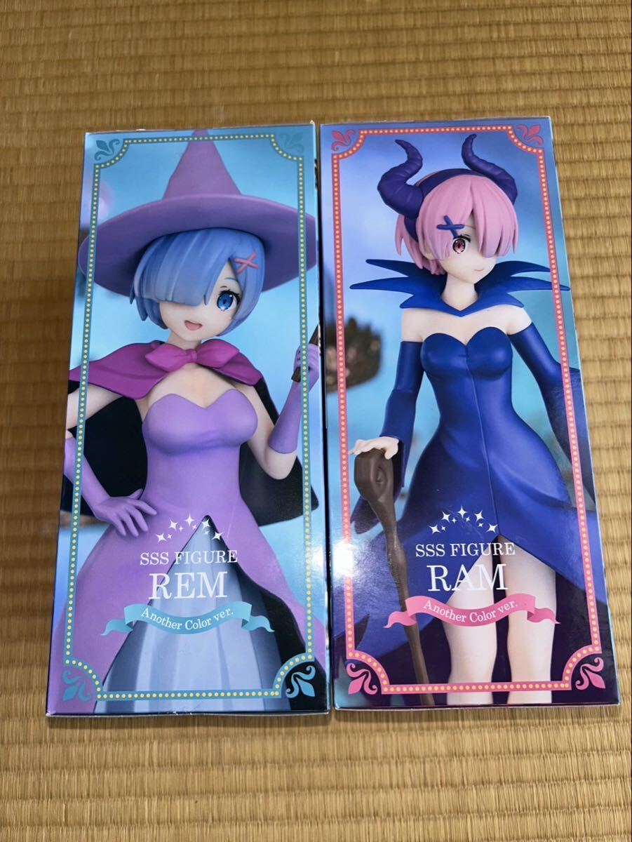 【R:ゼロ】SSSフィギュア-童話シリーズ・レム&ラム・眠り姫 アナザーカラー ラウンドワン限定 フィギュア拍卖
