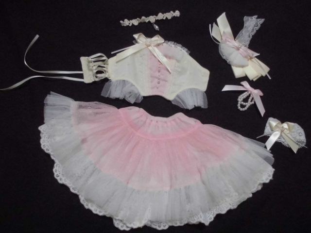 ボークス ラペルソナーレコレクション シュガーピンク コルセットドレス SD DD 拍卖