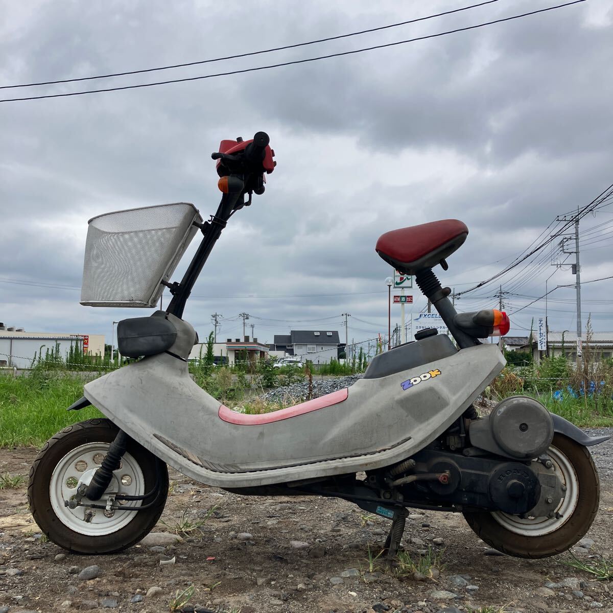 ホンダAF26ZOOK 赤色 前橋市から拍卖