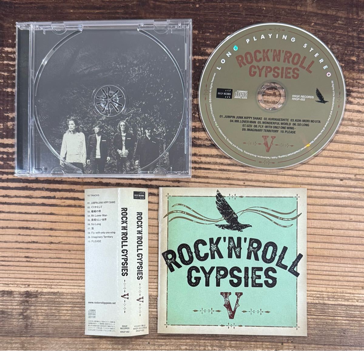 帯付 CD】ROCK’N’ROLL GYPSIES ロックンロール・ジプシーズ■Ⅴ■花田裕之■検) ROOSTERS ROOSTERZ ルースターズSION シオン HEATWAVE拍卖