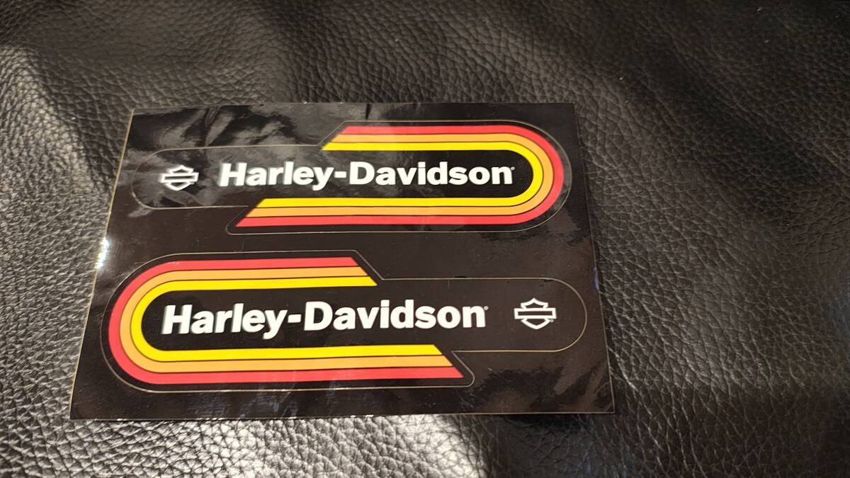 ハーレー ステッカー HARLEY DAVIDSON 正規 ディーラー 2023 シワ有拍卖