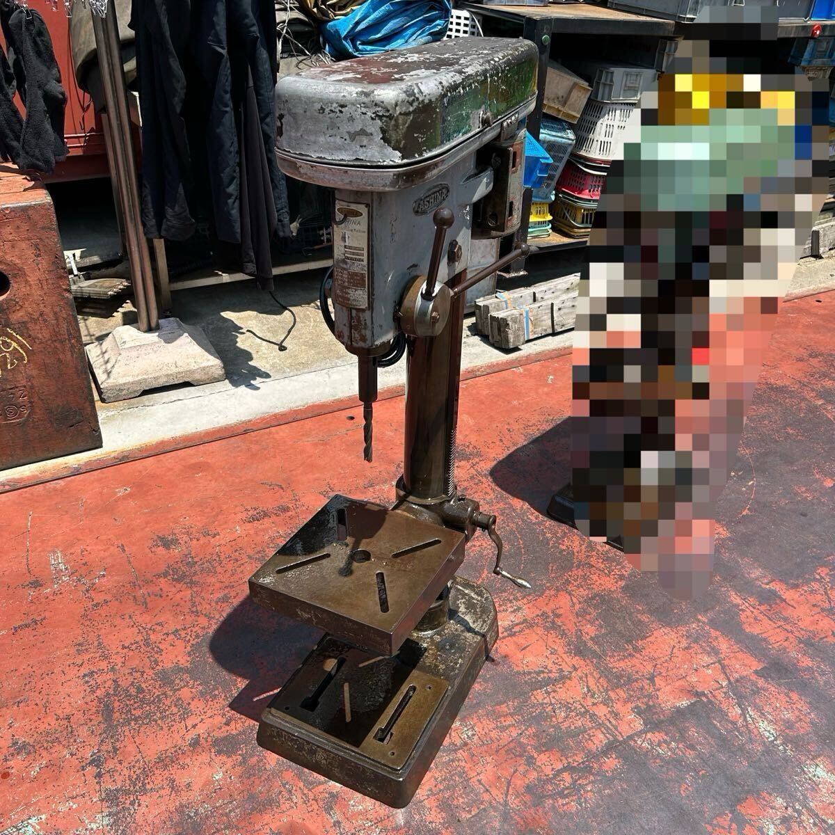 T1537 ASHINA アシナ ボール盤 ASD-410 200/220V 50/60Hz【動作確認済】拍卖