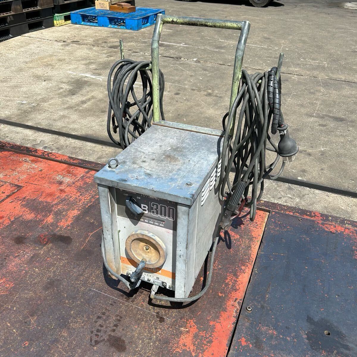 T1525 DAIDEN ダイデン アーク溶接機 B-300 Bz-300F-3 1991年製 200V 50Hz【動作確認済】拍卖