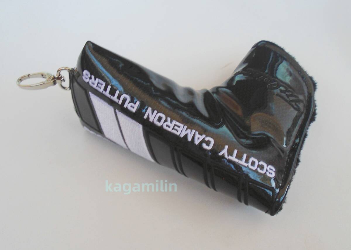 パターカバースコッティキャメロンツアーツアー支給 新作 磁石タイプ開閉 CP 黒拍卖