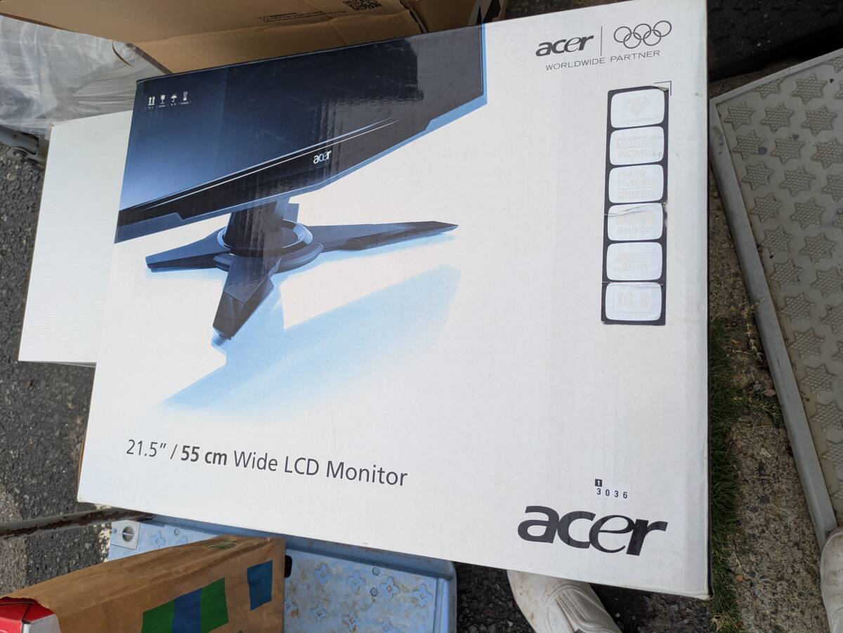 Acer/エイサー 21.5型液晶モニタ- 現状品 10130360-45842拍卖