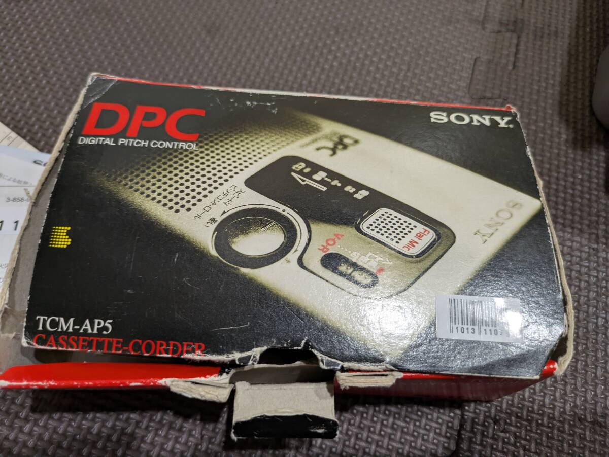 ソニーカセットレコーダー TCM-AP5 未チェック 現状品 10131107-45847拍卖