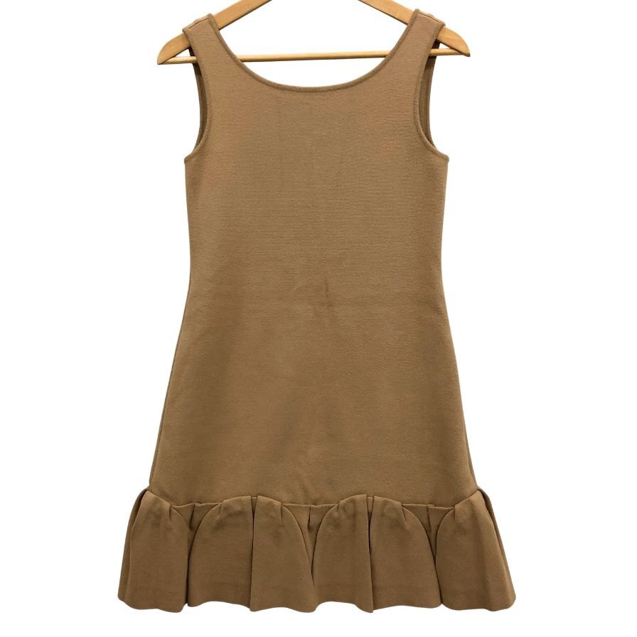 中古◆ワンピース デイジーリン フォー フォクシー ノースリーブニットワンピース 31241 レディース サイズ38 ブラウン 【AFB23】拍卖