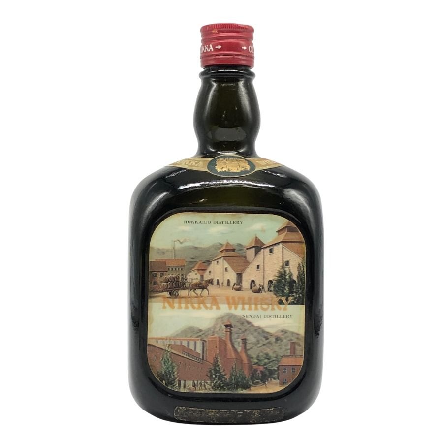 東京都限定◆ニッカ オールドニッカ 北海道 仙台蒸留所ラベル 容量記載なし NIKKA ウィスキー【S1】拍卖