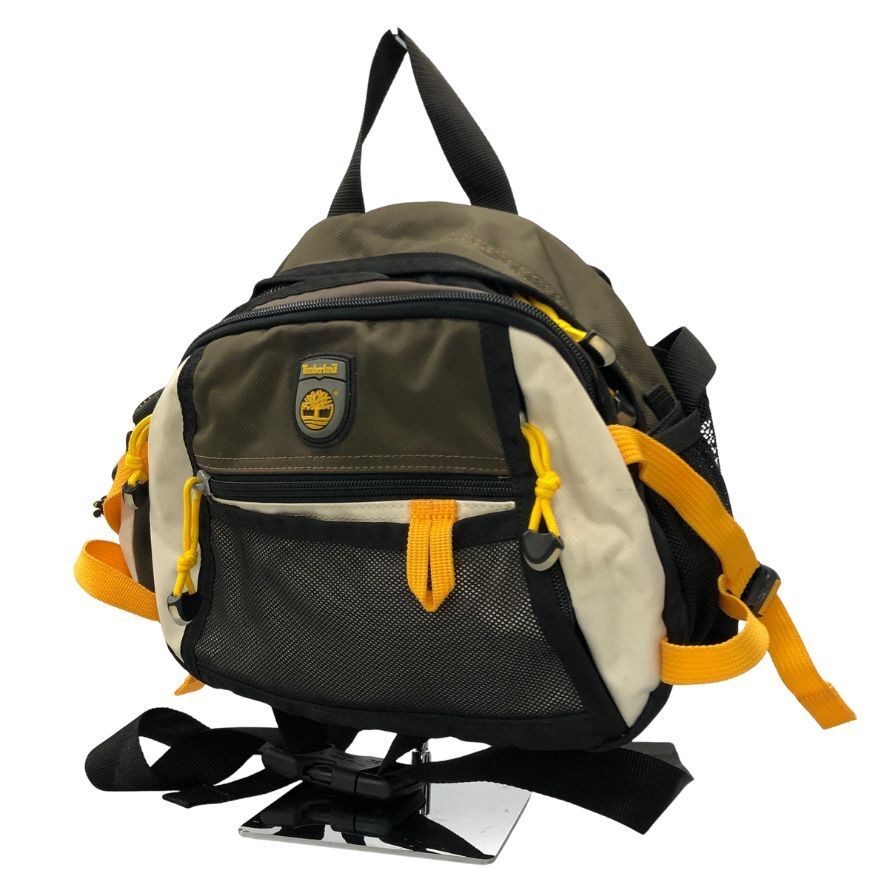 ティンバーランド ウエストバッグ 90s 90年代 旧ロゴ ナイロン キャンバス バッグ ポーチ ブラウン Timberland【AFE4】拍卖