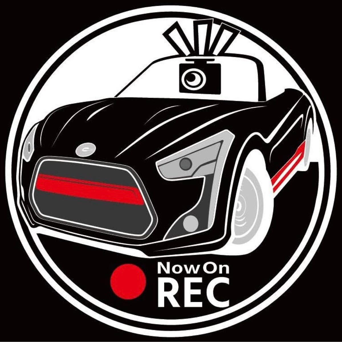 愛車色への変更OK! コペンローブ コペン ドラレコ ドライブレコーダー ステッカー 拍卖