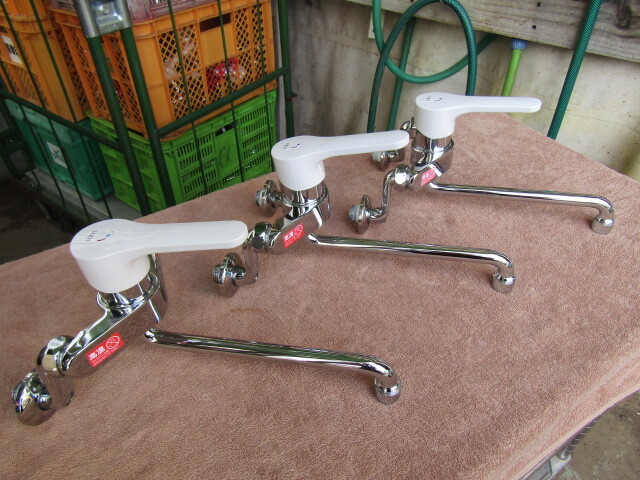 即決!在庫多数!LIXIL シングルレバー混合水栓 SF-WL435SY INAX シングルレバー混合栓 壁付タイプ リクシル★ノルマーレS拍卖