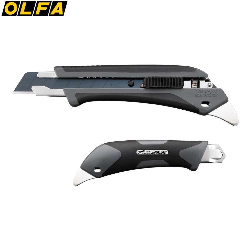 OLFA オルファ 193B-GRY ハイパーAL型 グレー カッター オートロック式拍卖