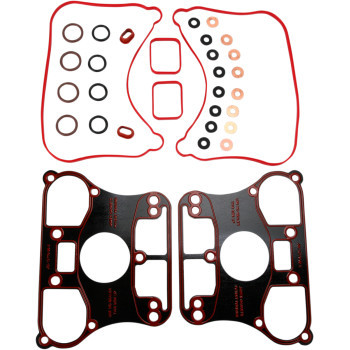 2007年以降スポーツスター用 ロッカーカバーガスケットキット 07y-XL 17030-07-X XL1200Xなど拍卖