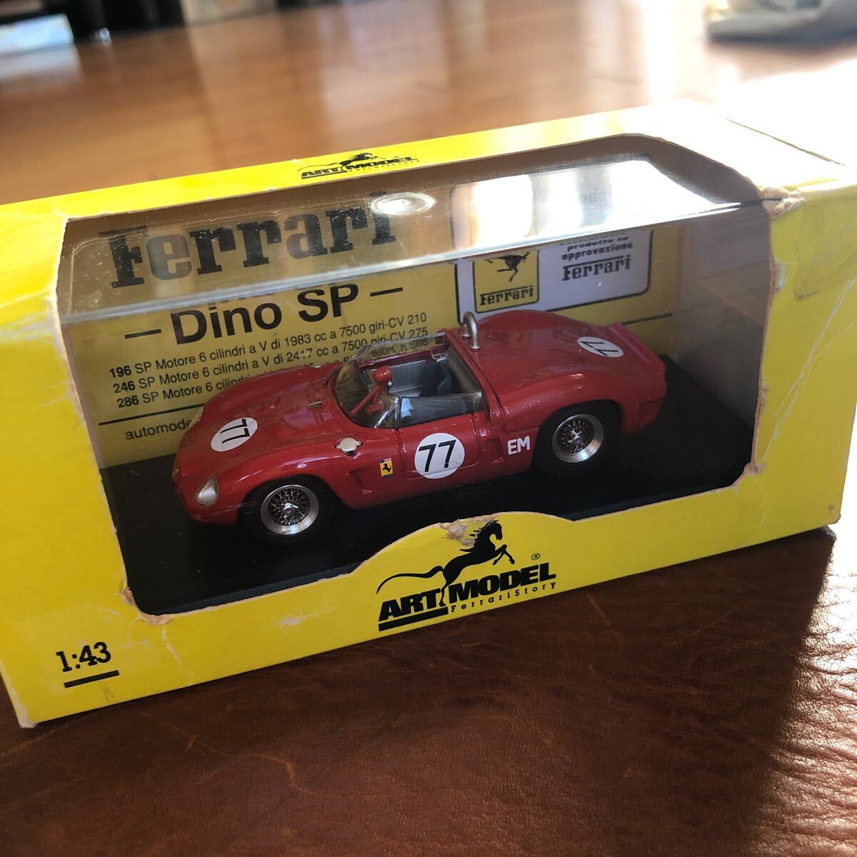 ARTMODEL Ferrari DINO SP BRIDGEHAMPTON1964 S.MC LELLAN拍卖