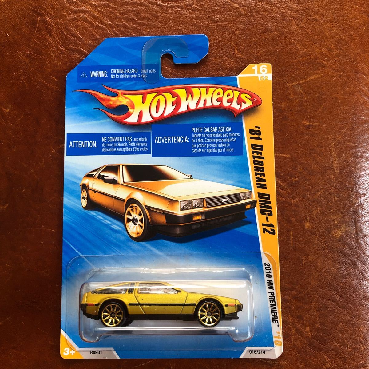 Hot Wheels `81 DELOREAN DMC-12拍卖