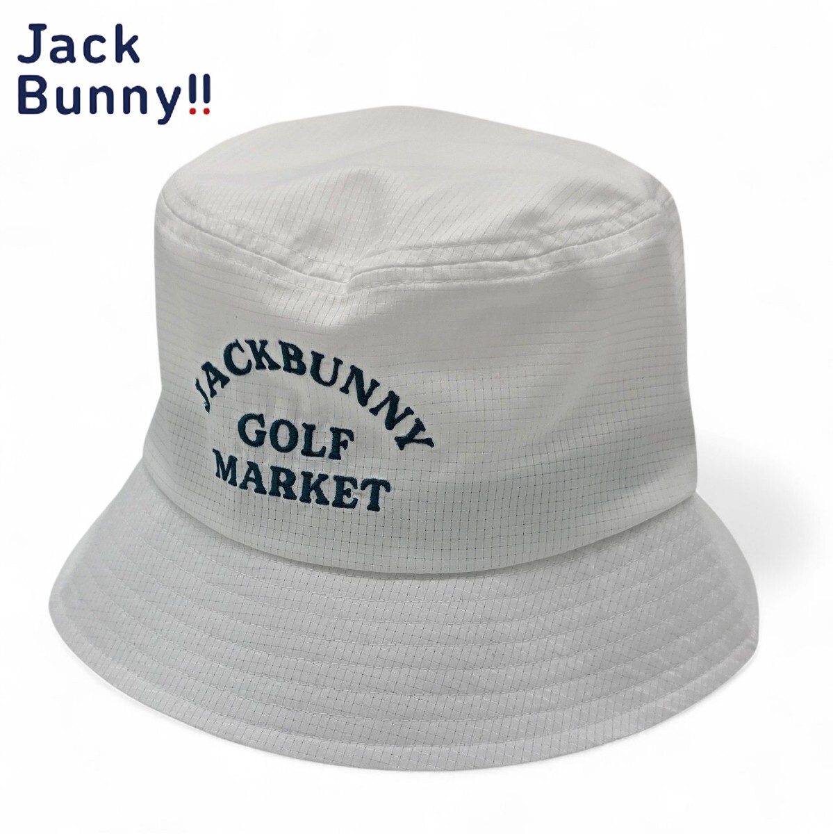 ★新品正規品最新作 PEARLYGATES/ジャックバニー JBロゴ刺繍バケットハット (MENS)拍卖