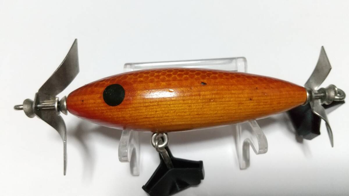 1 OLD ウッドチョッパー 全長約10,5cm オザークマウンテン WOOD CHOPPER LUHR-JENSEN ルーハージェンセン WOOD トップ TOP 拍卖