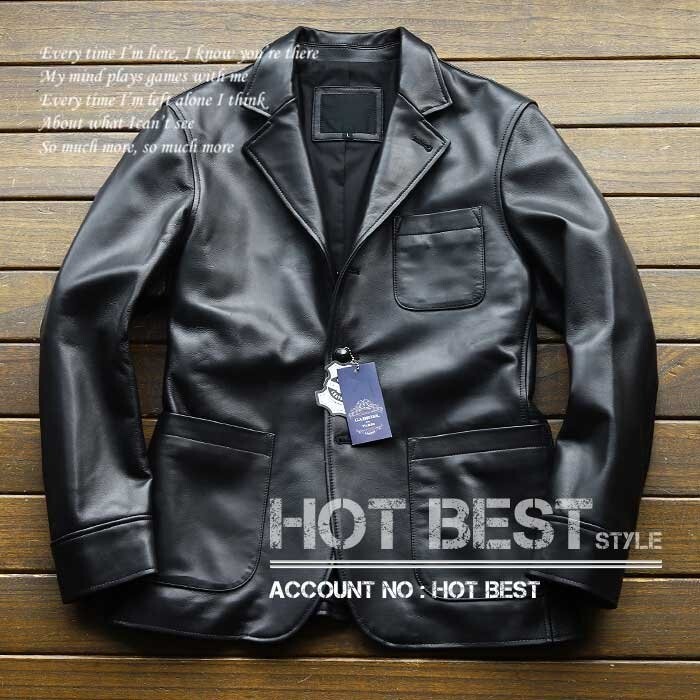 最高峰■Gabriel 軽量 ラムスキン ダリウススタイル サックコート テーラード レザージャケット カーコート羊革3174【5XL】拍卖