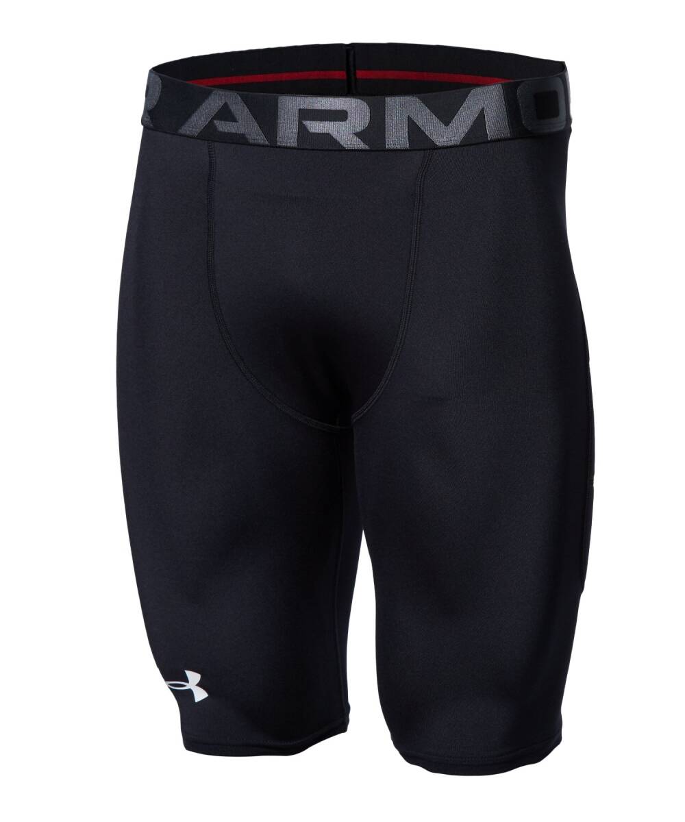 送料無料! 新品未使用 タグ付き UNDER ARMOUR アンダーアーマー UA パワー スライダー ベースボール XLサイズ ブラック スラパン拍卖