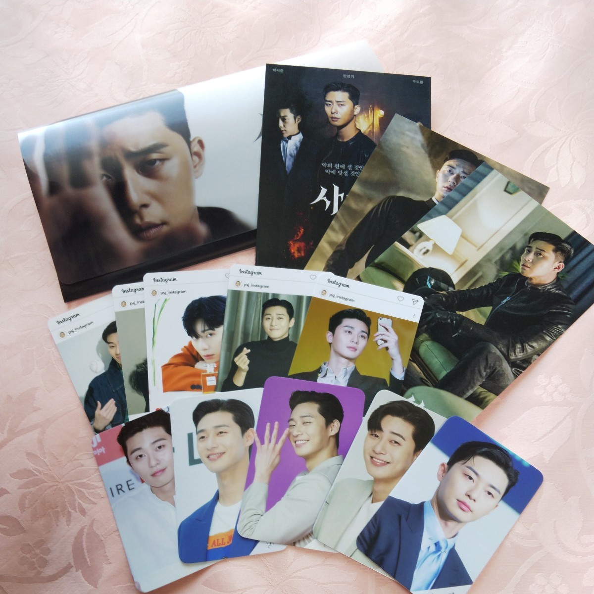 ★パクソジュンさん★フォトカード&メッセージカード10枚&ポストカード3枚&チケットホルダー 拍卖