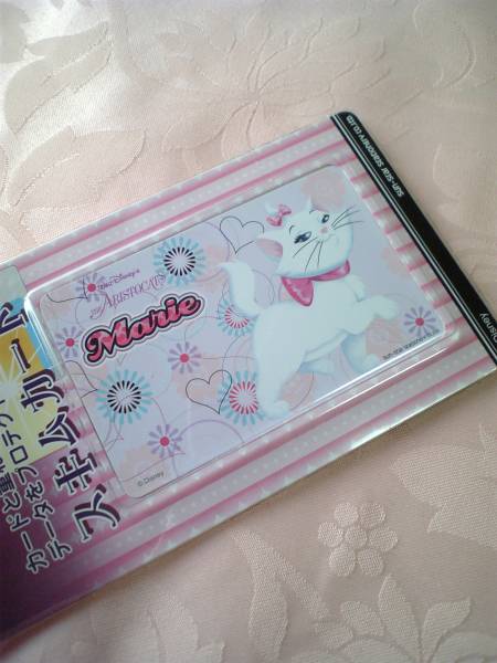 ディズニー♪ マリーのスキムカード♪ カードと重ねるだけ!拍卖