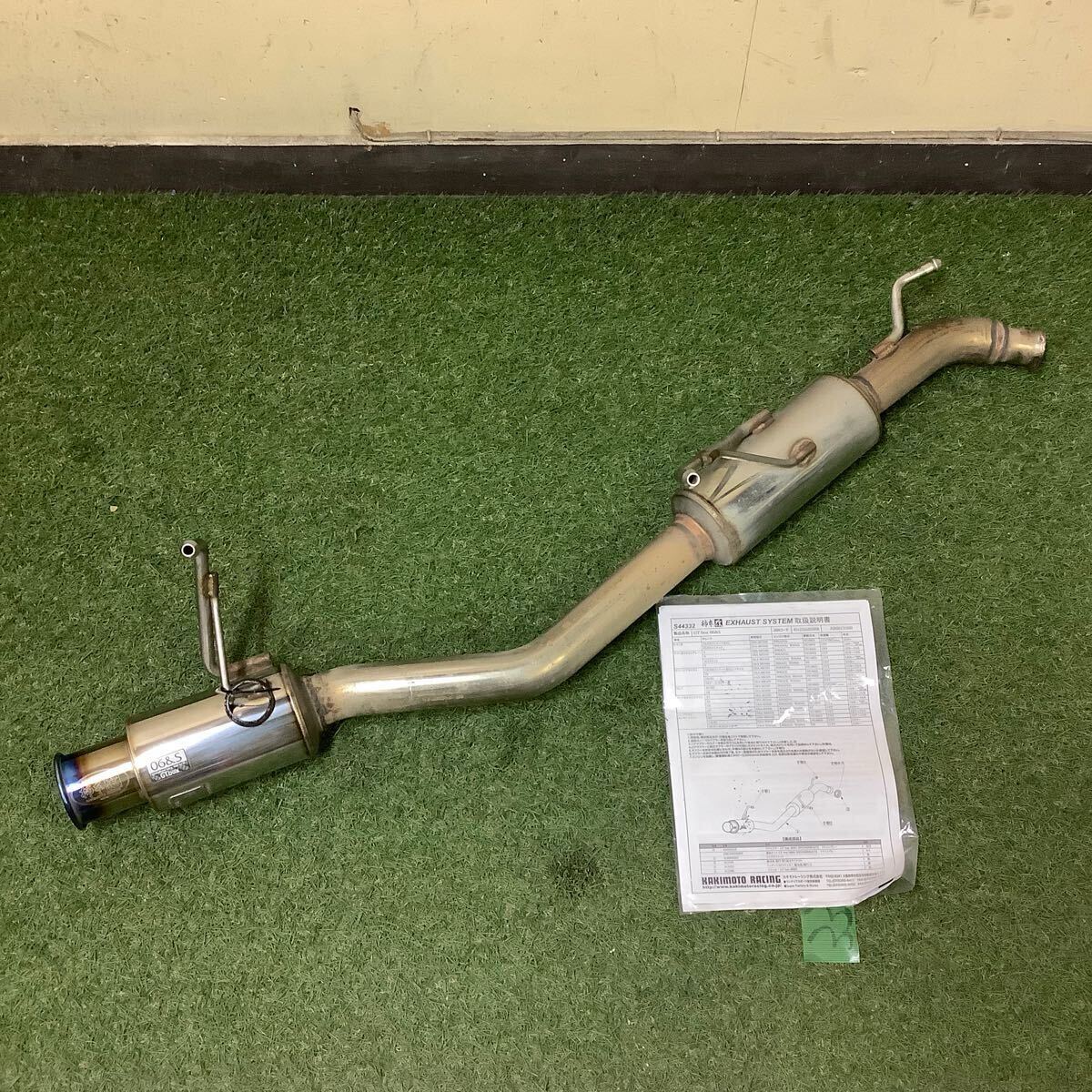 柿本改 GT box 06&S マフラー S44332 MH34S ワゴンR MK32S MK42S スペーシアカスタム 管番3330拍卖