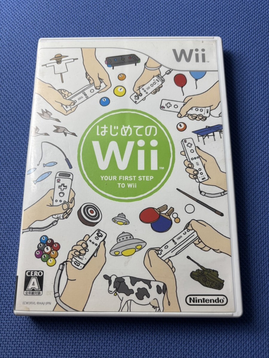 152☆ はじめてのWii 任天堂 ソフト拍卖