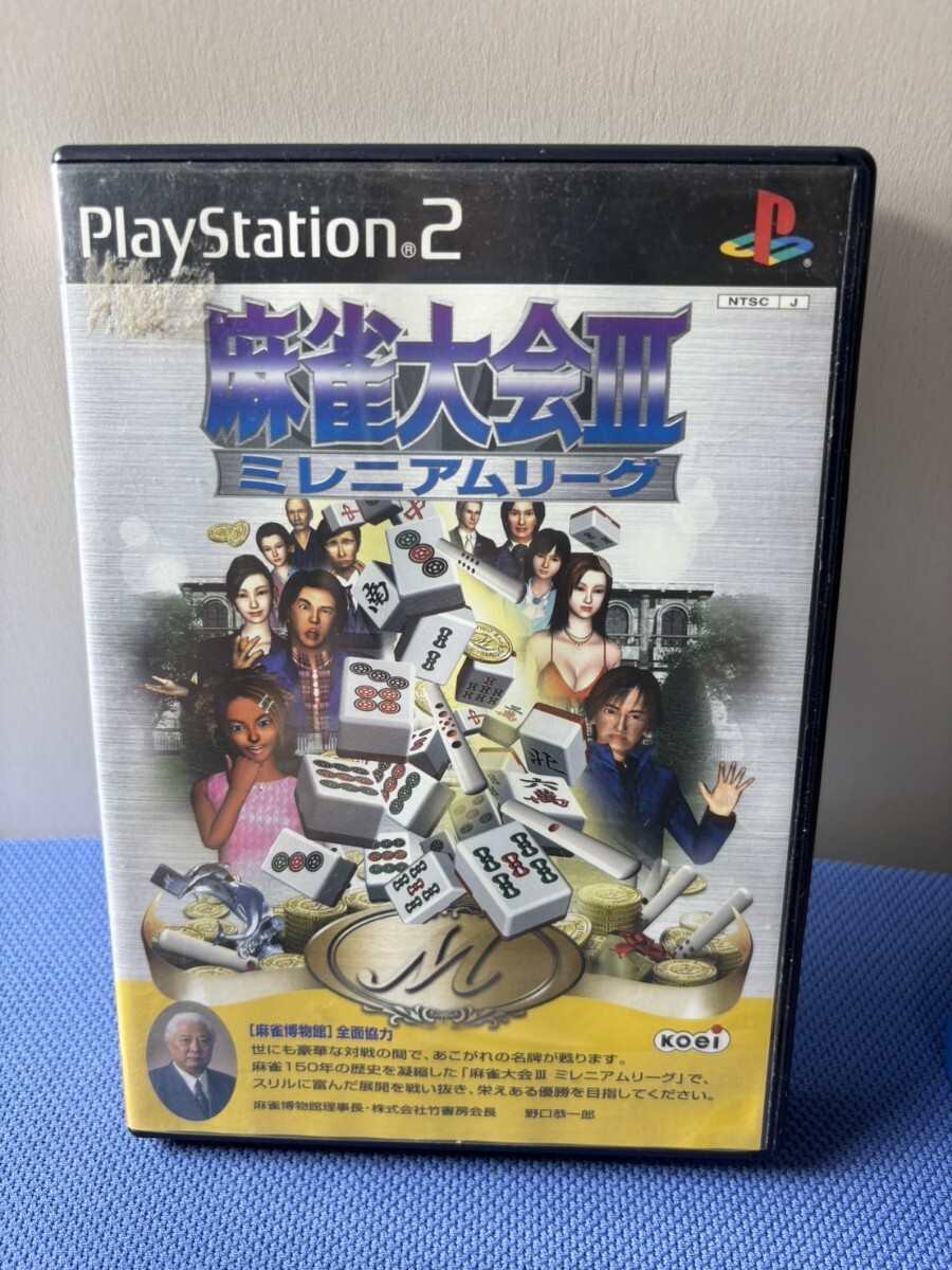 159☆ PS2 麻雀大会 III ☆ミレニアムリーグ/ プレイステーション2/ ソニー/ソフト拍卖
