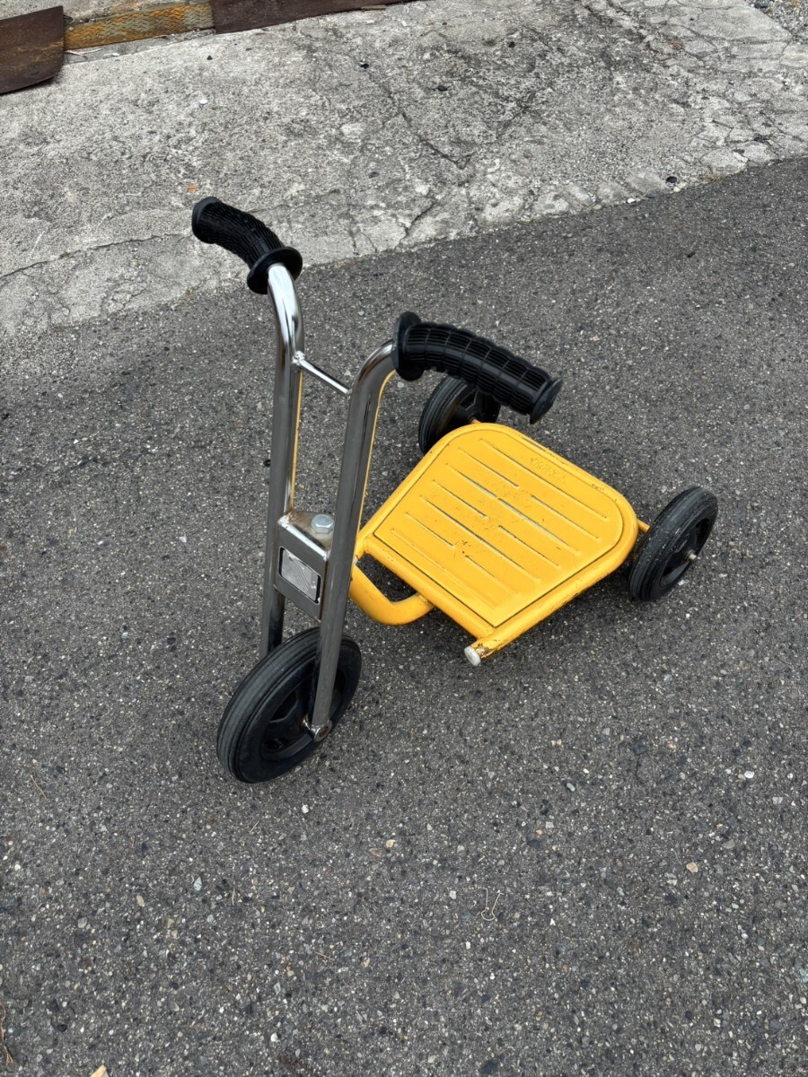 244☆USA雑貨/ヴィンテージ三輪車/キックボード/レトロ拍卖