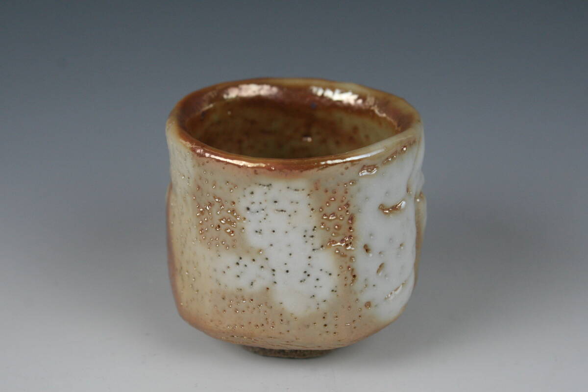 鈴木富雄 作 耀変金志野湯呑拍卖