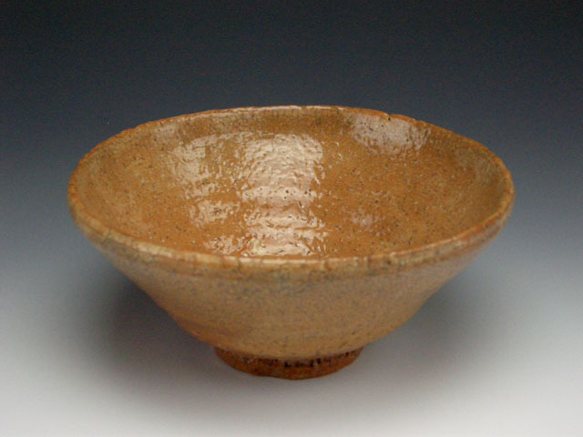 萩焼 松浦無元 作 萩焼蕎麦茶碗拍卖