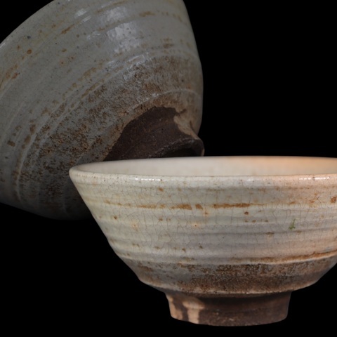 蔵出し品 古萩 時代 茶碗 A597拍卖