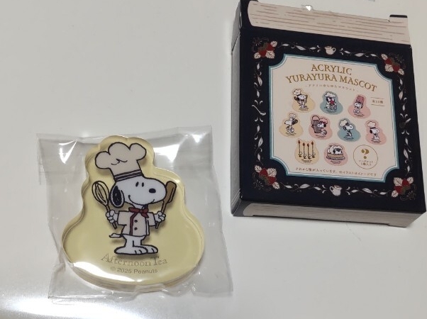 アフタヌーンティー afternoontea snoopy スヌーピー SNOOPY アクリルゆらゆらマスコット グッズ 新品拍卖