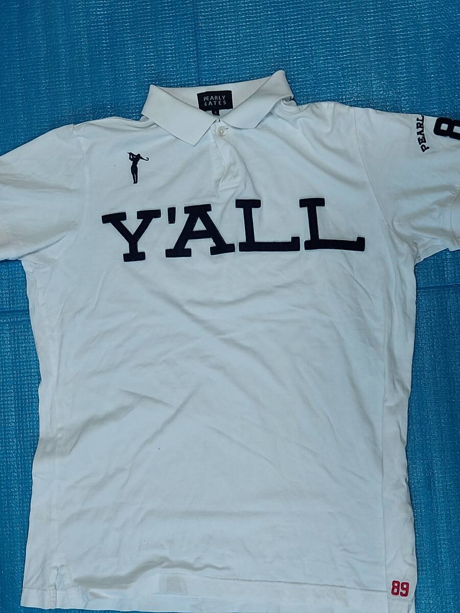 パーリーゲイツ PEARLY GATES 半袖ポロシャツ ゴルフ サイズ5 拍卖