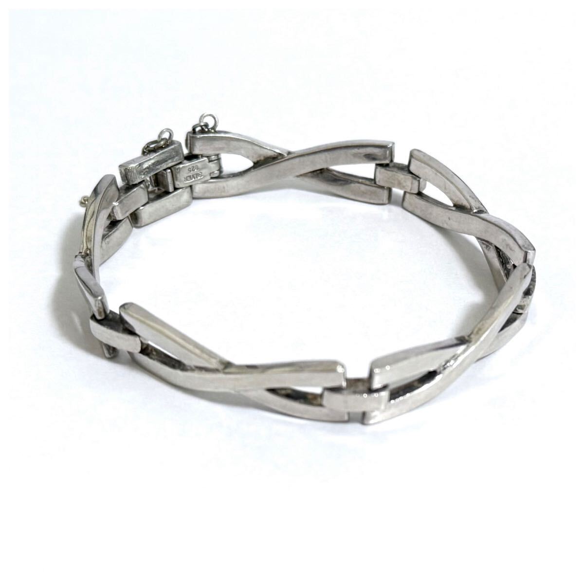 シルバー925 sterling スターリング ヴィンテージ ブレスレット X拍卖