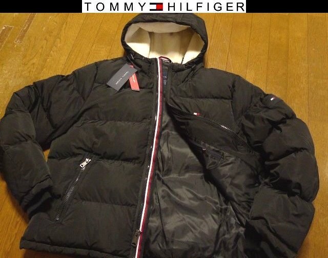 XL日本サイズ位★セール送無料★新品トミーヒルフィガーUSA限定 ダウンジャケット同機能DOWN ALTERATIVE耐風耐水 保温蓄熱拍卖