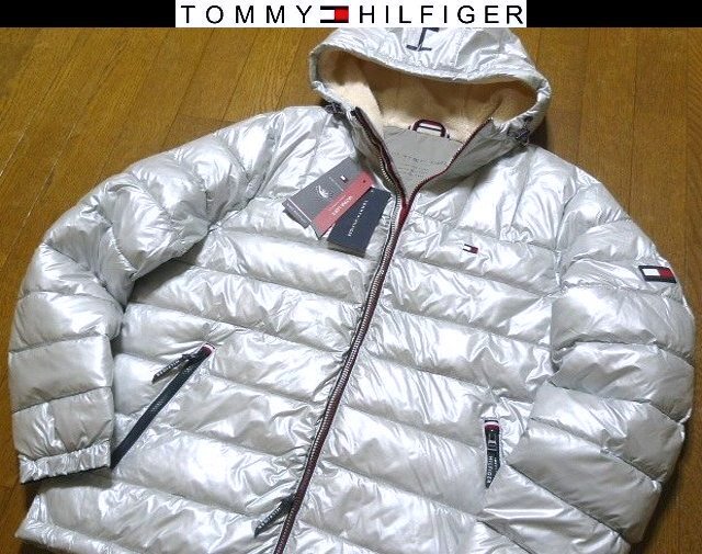2L-3L・XL-XXL日本サイズ位★新品トミーヒルフィガーUSA限定 極暖 ダウンジャケット同機能DOWN ALTERATIVE 内ボア 耐風耐水防寒蓄熱拍卖