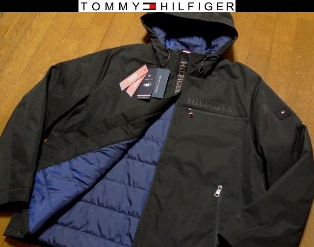 3L 2XL XXL日本サイズ位★セール送無料★新品トミーヒルフィガーUSA限定2層レイヤー伸縮ゴアテックス級ジャケット ダウンジャケット同機能拍卖