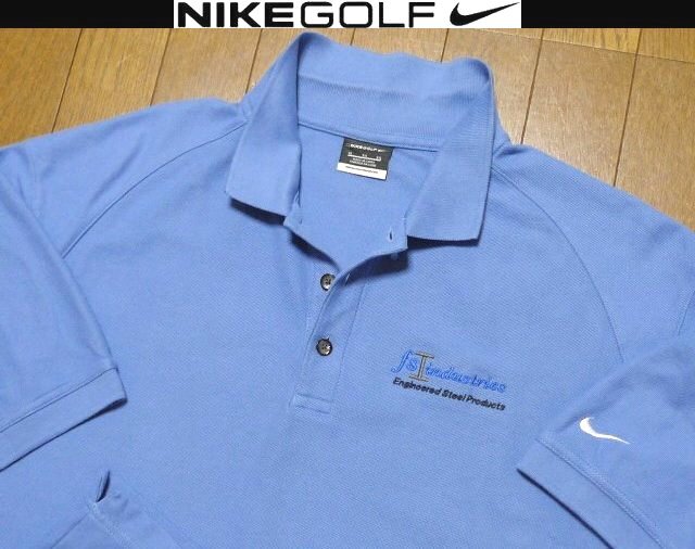 4L-5L・3XL-4XL日本サイズ位【セール送料無料】超希少 ナイキUSA限定モデル1点物 美品 特注刺繍 伸縮 ポロシャツ拍卖